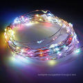 RGB 10m 100 LED Copper Wire, LED String Fairy Lights Lamp for Decoration